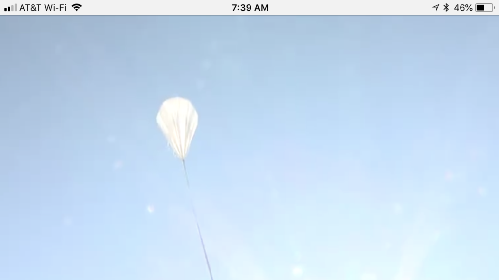 NASA balloon