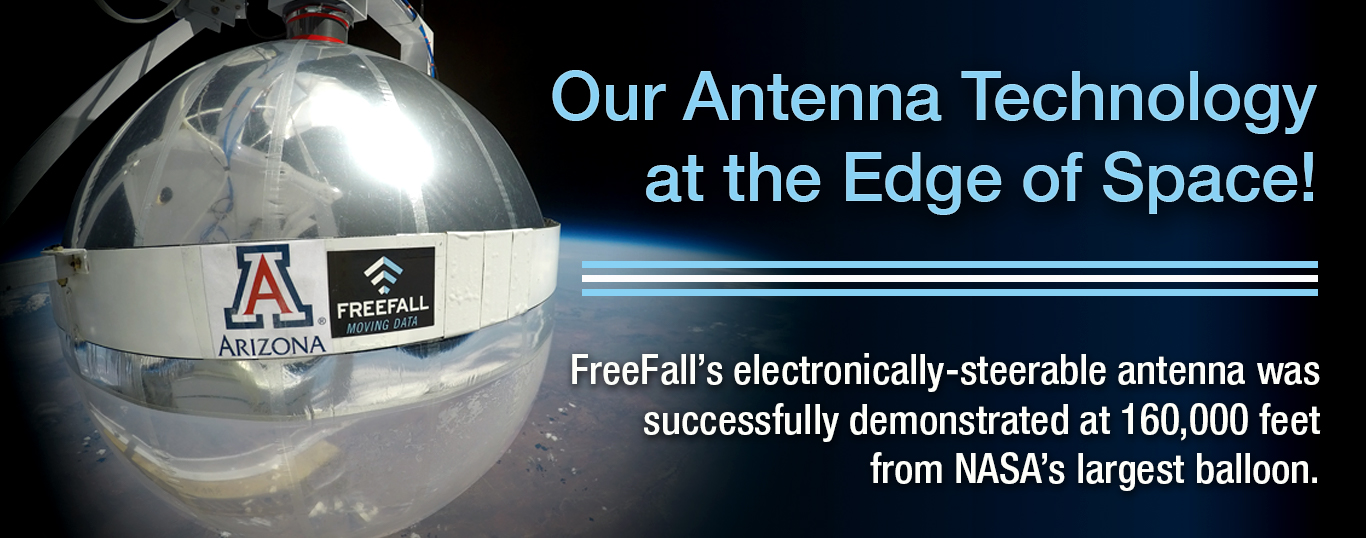 FreeFall_Home_3.15.19 FreeFall antenna technology for satellite communications